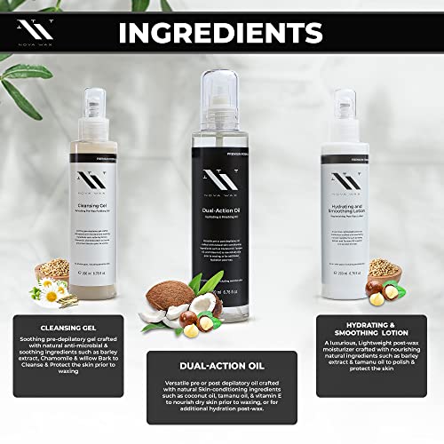 Pre and Post Waxing Skin Care Kit for Professional Estheticians - Nova Wax
