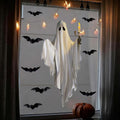Halloween Window Clings Decorations Ghost & Bat Set - Colorful 22 Variation