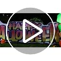 11 FT Halloween Inflatable Pumpkin Zombie Yard Decoration with LED Lights