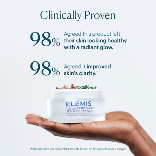 ELEMIS Skin Bliss Capsules - Antioxidant Anti-Aging Face Oils for Day & Night | Purify & Nourish Skin