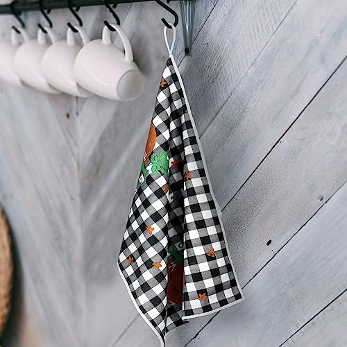 Fall Kitchen Towels Set - 4 Pack 16x24 Inch Autumn Decor Dish Towels