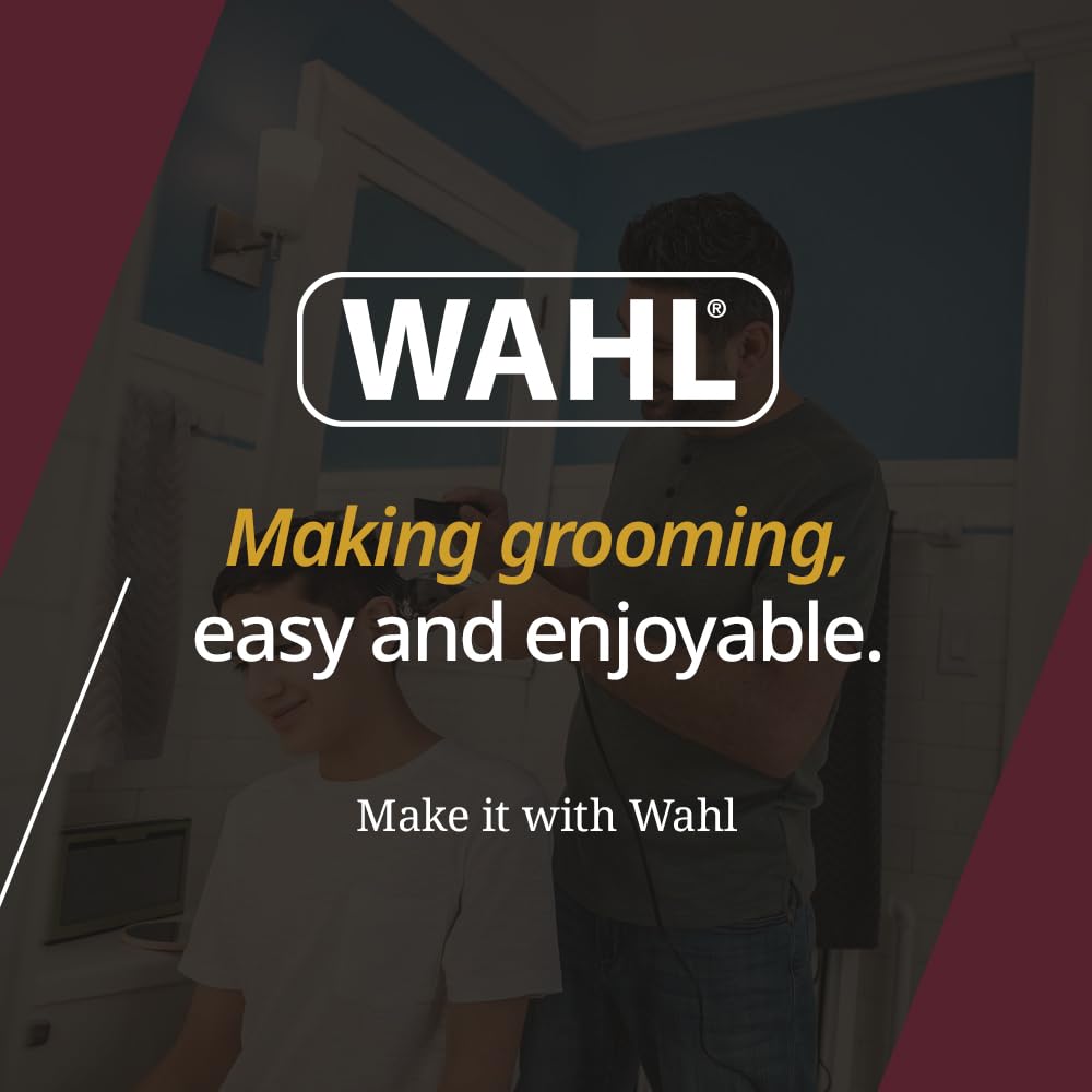 Wahl Canada Premium Lithium Ear, Nose & Brow Trimmer, Power and Precision for Men's Grooming, Wet/Dry Black Pen Trimmer, Model 5536
