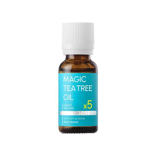 BLANC NATURE Magic Tea Tree Oil Spot Care for Face, Clarifying Facial Oil for Oily and Sensitive Skin, Lightweight and Fast Absorption, Vegan Korean Skincare, 0.68 fl oz (20ml)