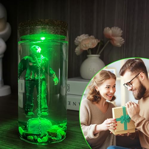 Horror Water Lamp - Jason Voorhees Crystal Lake Decor with LED Light