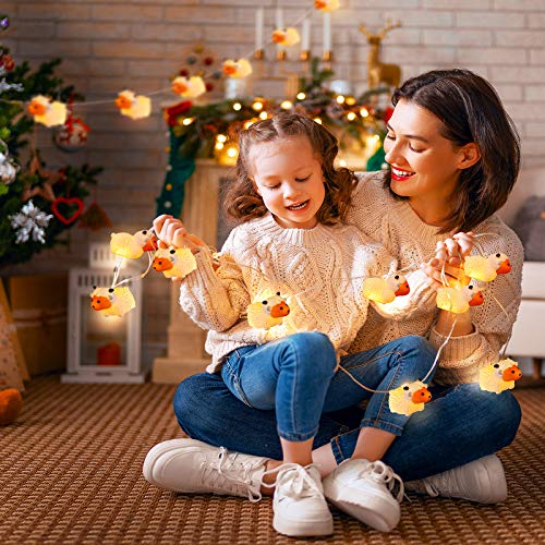 White Lamb Children's String Lights - 10 LED Little Sheep Decor for Kids Room & Party