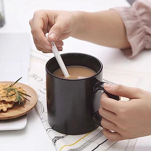 Black Up Yours Middle Finger Mug - Funny Ceramic Coffee Cup, Novelty Gag Gift