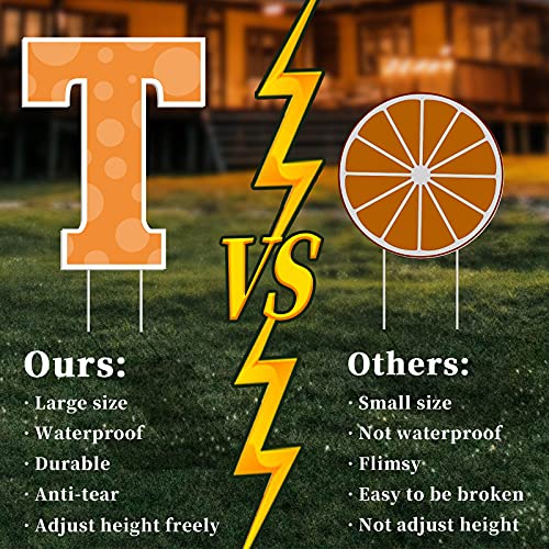 Halloween Yard Signs with Stakes - Trick or Treat, Pumpkin, Spider Decor Set