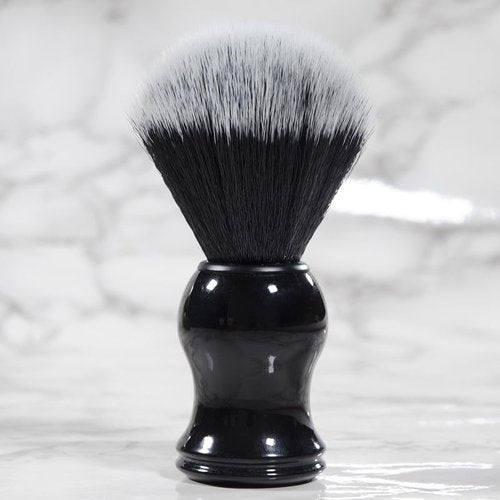 Grandslam Deluxe Shaving Kit for Men, 3 in 1 Shaving Set Includes Shaving Brush, Stainless Steel Shaving Bowl and Razor & Brush Holder, Black Set