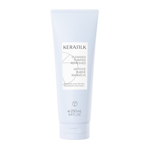 KERASILK Exfoliating Scalp Pre-Wash | Gentle & Deep Cleansing | Removes Excessive Sebum & Dead Skin Cells | Leaves Scalp Feeling Cleansed & Soothed | For All Scalp Types | 250ml