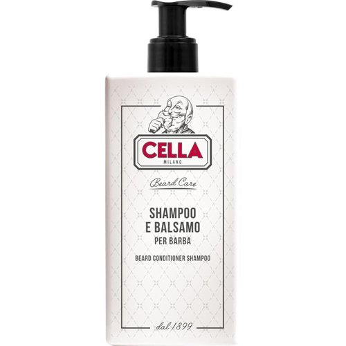 Cella Milano, 2‑in‑1 Beard Shampoo & Conditioner, 200 ml – Sulfate‑Free Beard Cleanser – Gentle, Hydrating Formula from Italy