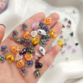 Halloween Nail Charms 3D Ghost Pumpkin Mini Decor for Nails DIY Art - Style03