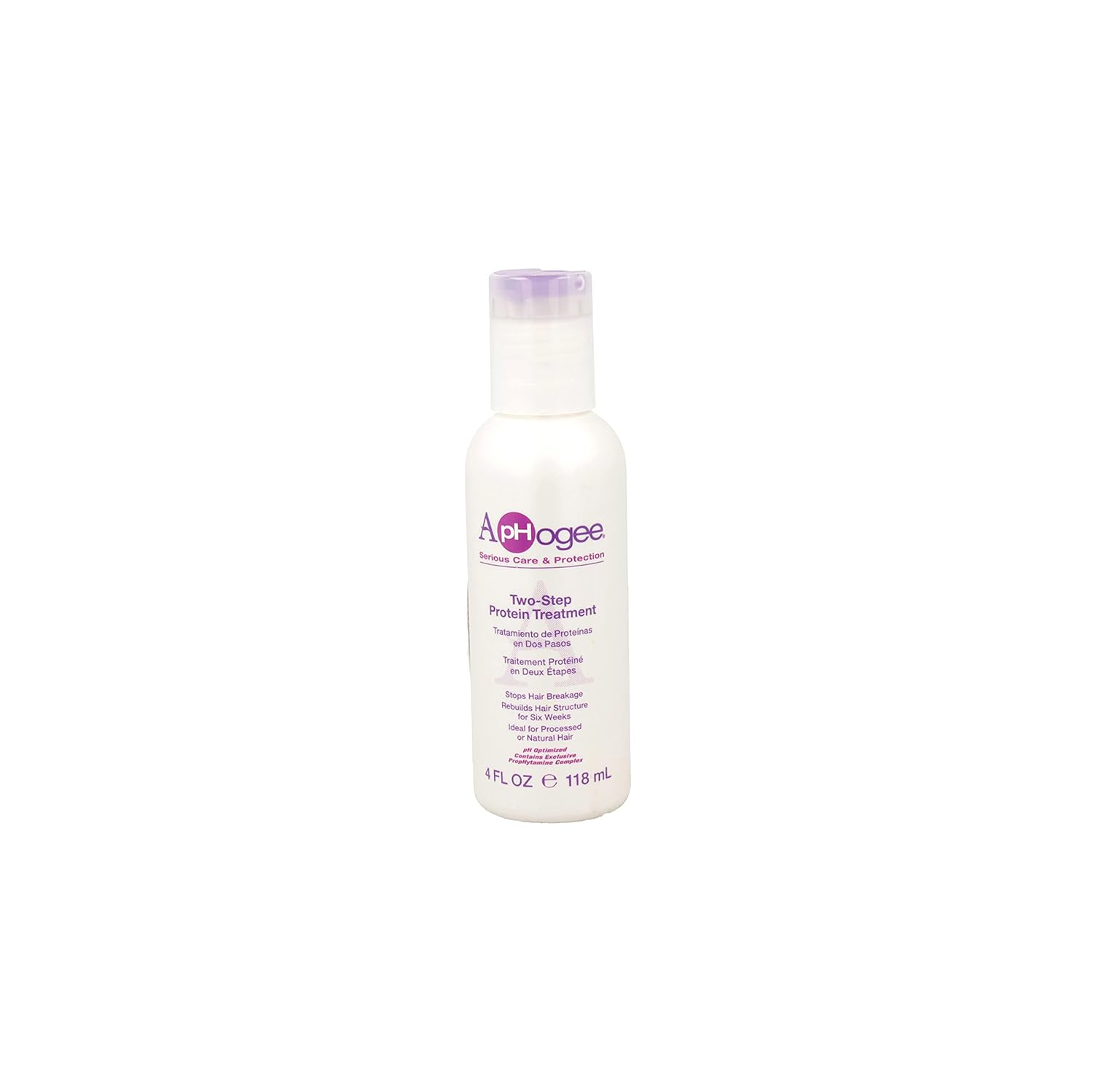 Aphogee Two-Step Protein Treatment - Repair Damaged Hair | 4 Fl Oz