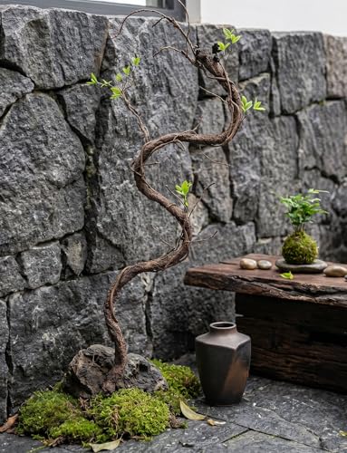 Natural Style Bendable Artificial Tree Branches - 4 Pack for Wedding & Home Decor