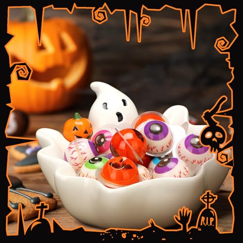 Halloween Ghost Candy Bowl - Ceramic Ghosts Dish with Pumpkin - Halloween Decor - Variation of THIS listing