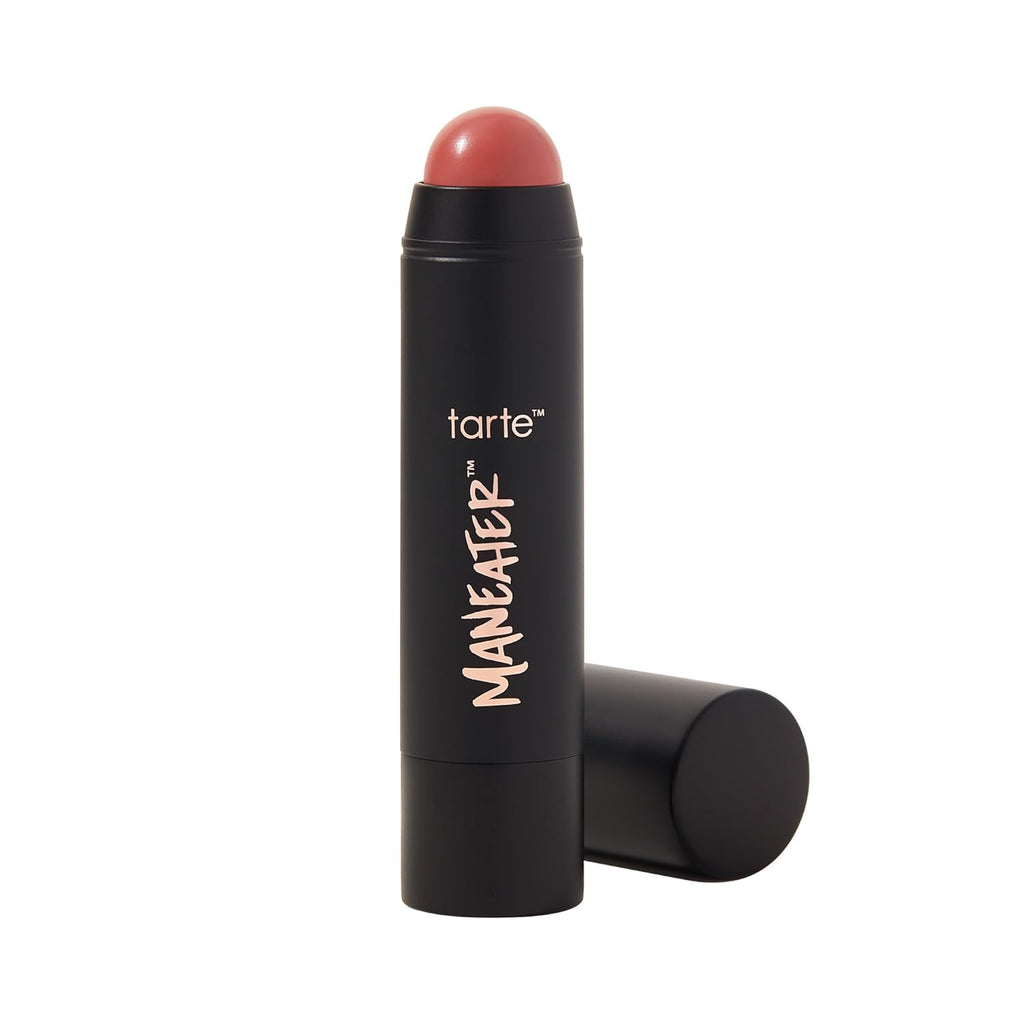 Tarte Maneater Silk Stick Blush - Creamy, Blendable Color for Cheeks & Lips | Hydrated, Natural Finish