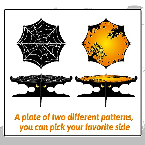 Halloween Spider Web Cupcake Stand - 2 Pack, Party Decor, FRIDAY NIGHT