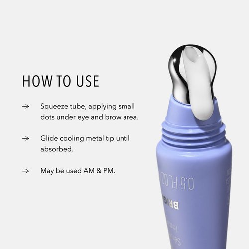 HydroPeptide Vital Eyes - Instant Awakening Serum with Cooling Rollerball | 0.5 Ounce Under Eye Moisturizer