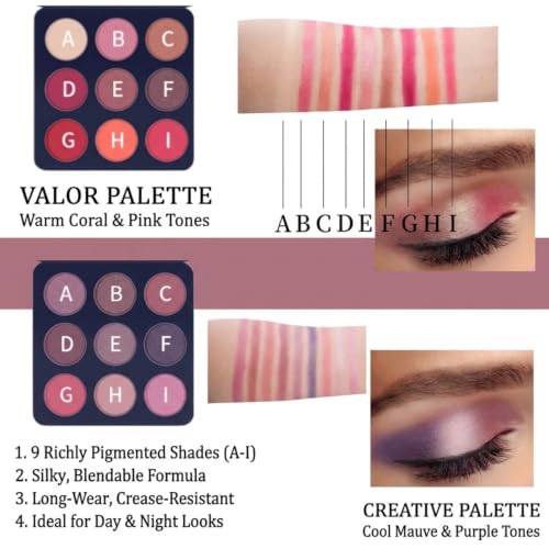 Multicolor All-in-One Makeup Kit for Teens & Girls - 18 Pieces, Travel Case