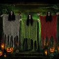 Halloween Hanging Ghost Decorations 39.5 Inches - Spooky Yard & Indoor Decor 3 Pack
