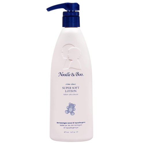 Noodle & Boo Newborn Essentials Bundle - Tear-Free 2-in-1 Hair & Body Wash + Daily Moisturizer Lotion | Hypoallergenic, Plant-Based, Pediatrician-Tested, 16 fl oz Each
