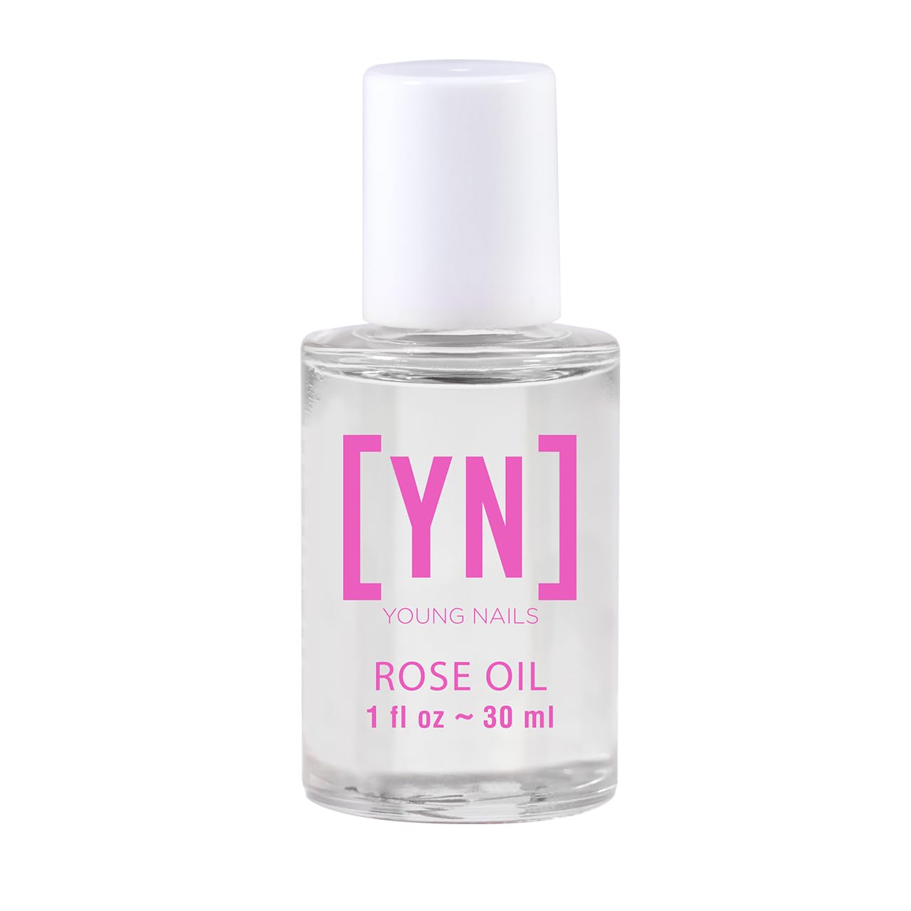 Young Nails Rose Cuticle Oil - Nourishing Nail Growth Formula with Vitamins A & E, 1 oz