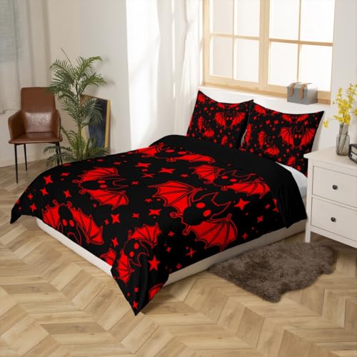 Halloween Bat Bedding Set Multi 43 / King Size No Comforter Kids Child Decor