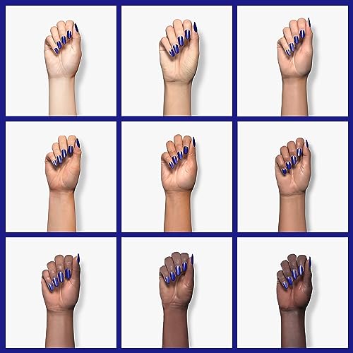 Beetles Blue Gel Nail Polish Sapphire Love - Creme Blue Variation 15ML