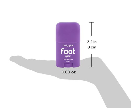 BodyGlide Original Anti-Chafe Balm, 0.80oz & Foot Glide Anti Blister Balm, 0.8oz: blister prevention for heels, shoes, cleats, boots, socks, and sandals.