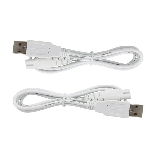 Charger Cable Replacement for Pritech Electric Feet Callus Remover Foot Pedicure, USB Power Cord 4 ft (2-Pack)