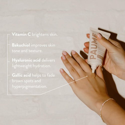 PAUME Renewing Hand Serum - Hydrating Formula with Hyaluronic Acid & Vitamin C for Youthful Hands | 2 oz