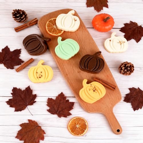 Pumpkin Cake Molds Silicone Thanksgiving Chocolate & Candy Mold - Orange