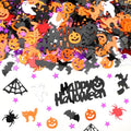Halloween Confetti Glitter Table Decor - Happy Halloween Variation