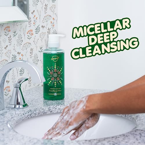 Frosted Citrus Liquid Hand Soap 15.5 oz - Micellar Deep Cleansing & Bacteria Removal