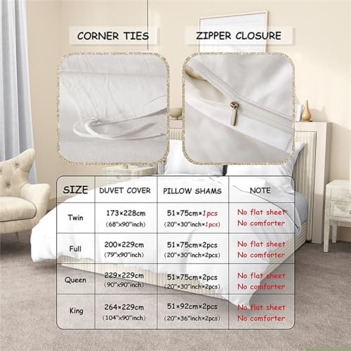 Feelyou Halloween Bat Skull Bedding Set Twin - Kids Teens Decor