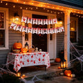 Halloween Bloody Handprint Party Tablecloth & Flag Set - Horror Theme