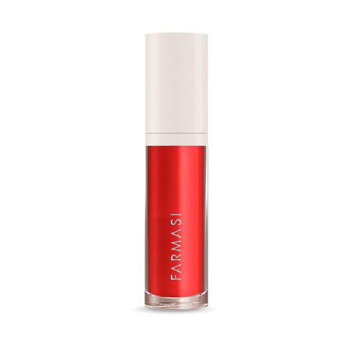 FARMASi Tinted Lip Plumper - Hydrating Gloss for Fuller, Youthful Lips | High-Shine Fiery Color