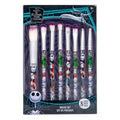 Nightmare Before Christmas 8-Piece Makeup Brush Set for Girls - Themed Collection
