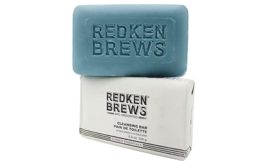Redken Brews Men's Cleanse Bar & After Shave Balm Bundle - Refreshing Grooming Essentials