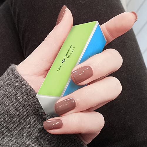 4-Way Shiny Nail Buffer Block - 1 Count Professional Nail Care Tool