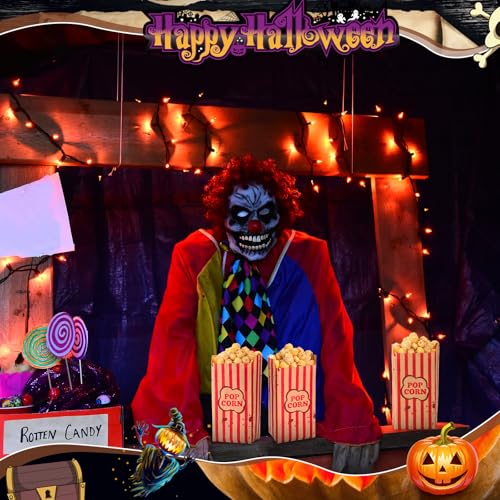 300 Pack Halloween Popcorn Bags Creepy Carnival Party Decor - 1 oz, Variation 300