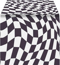 Alice in Wonderland Paper Table Cover - Black & White Disposable Party Tablecloth 71x47 Inches - Variation of THIS listing
