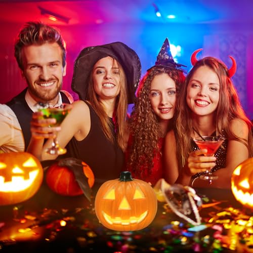 Halloween Pumpkin Lantern - Spooky Indoor Outdoor Jack-o-Lantern Decor
