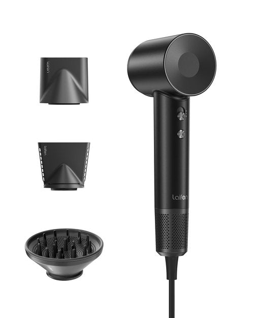 Laifen Swift Hair Dryer - High-Speed 200M Ionic Blow Dryer with 110,000 RPM Motor | Low Noise & Magnetic Nozzles