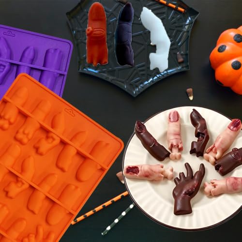 Halloween Silicone Chocolate Molds 15 Cavity Finger Shape - 2026 Variation