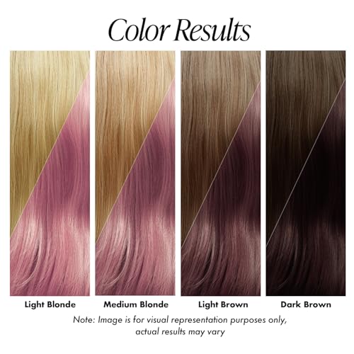 Semi Permanent Hair Color - Cotton Candy Pink, 4 Fl Oz - Adore Variation 190