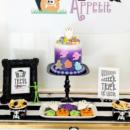 Halloween Skeleton Pumpkin Ghost Mummy Silicone Mold - DIY Cake & Candy Decoration - Ghost Mummy Variation