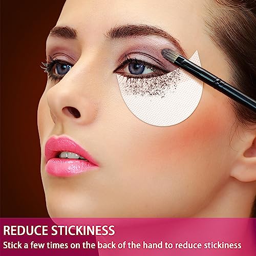 120 Pcs Eyeshadow Shields & Stencils for Makeup Residue Prevention - Pack of 1