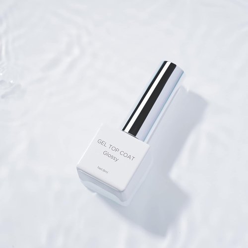 DANNI & TONI Glossy Gel Top Coat - 8ml High Shine & Long Lasting Finish for Gel Nails