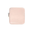 dreamie - Makeup Bag Travel Cosmetics Pouch, Toiletry Bag, Jelly, Zipper Pouch Purse, Cute Make Up Organizer Storage Tote for Women Girls, Waterproof Travel Skincare, Small Makeup Bag - Champagne