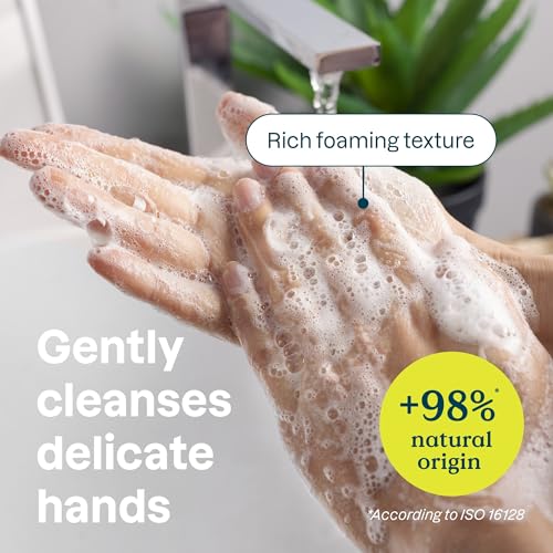 Gentle Hand Soap for Sensitive Skin - Vanilla Cream, 16 oz - Natural & Vegan